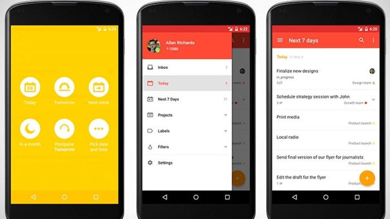 Todoist se actualiza a Material Design, ¡más colorido, potente e intuitivo que nunca!