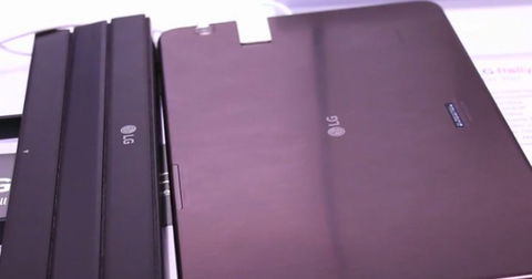 LG G Pad II 10.1, primeras impresiones de la tablet con el teclado más enrollado