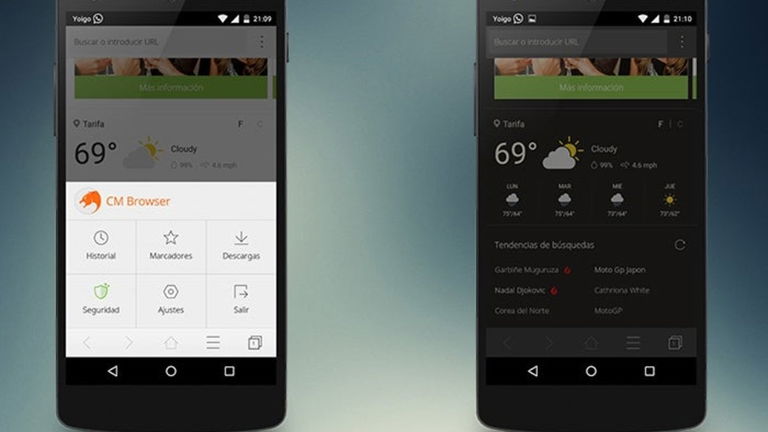 CM Browser, así es uno de los mejores navegadores para Android