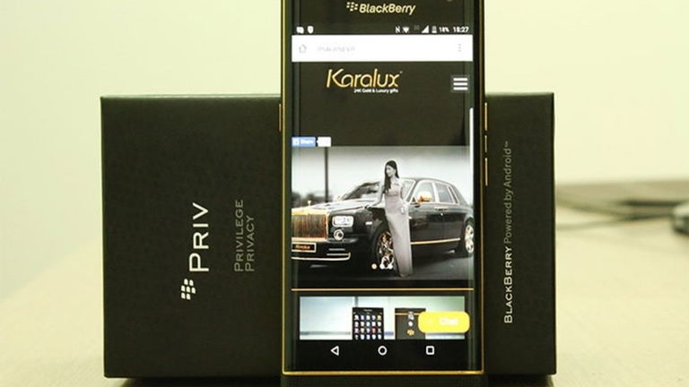 Android 6.0 para la BlackBerry Priv está al caer, la actualización llegará en mayo