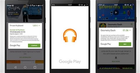 Google te ofrece un 10% de descuento en toda la Play Store si utilizas Google Play Music