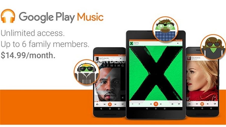 Descubre cómo ahorrar en familia con el nuevo plan de Google Play Music