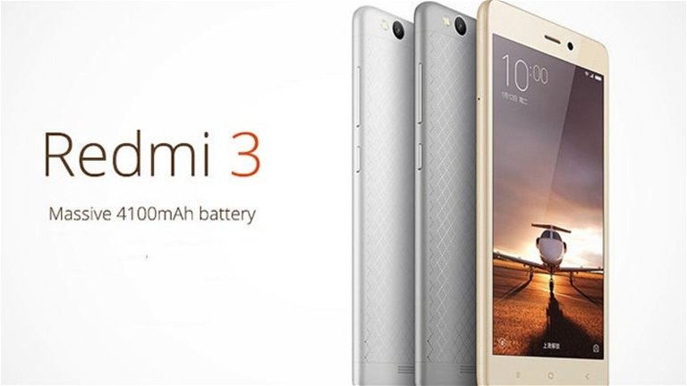 Ya puedes comprar el Xiaomi Redmi 3 a un precio realmente interesante, ¡no te lo pierdas!