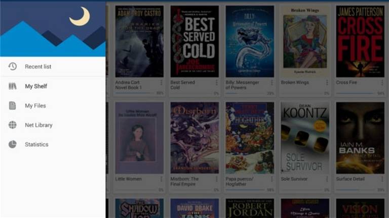 Descubre Moon Reader, el mejor lector de ebooks para tu móvil