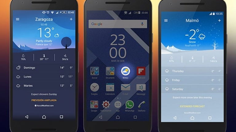 Descarga la beta de la aplicación del tiempo de los Sony Xperia, ahora en la Play Store