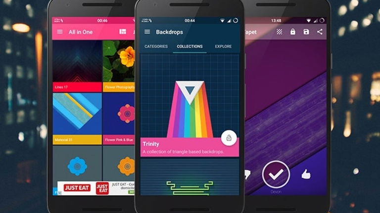 Tapet, Wallrox y Backdrops, el trío definitivo para tener los mejores fondos de pantalla