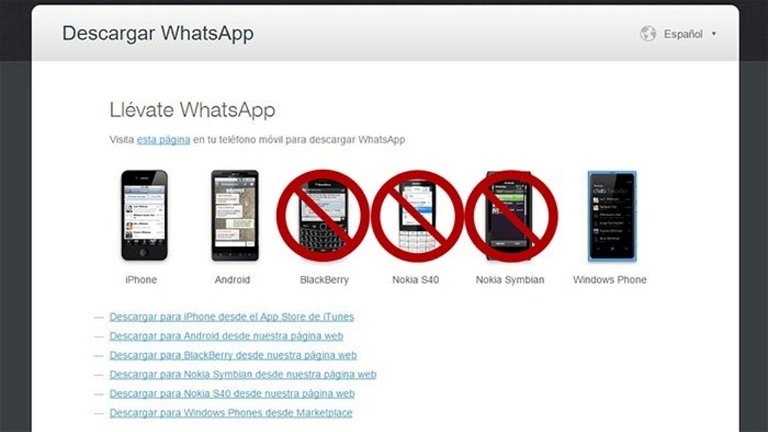 WhatsApp dejará de funcionar en versiones antiguas de Android y en otros sistemas