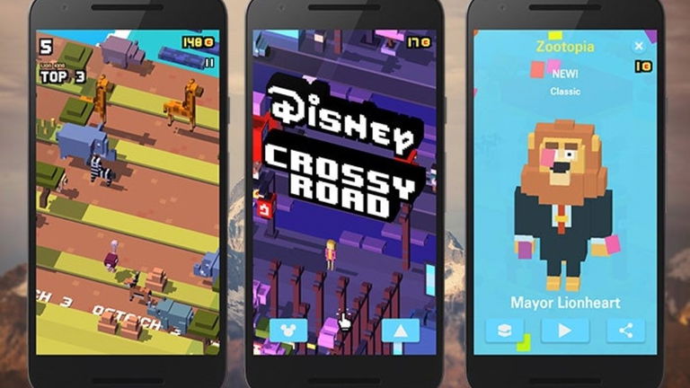 Ahora puedes jugar con hasta 4 amigos en línea en el divertido Crossy Road
