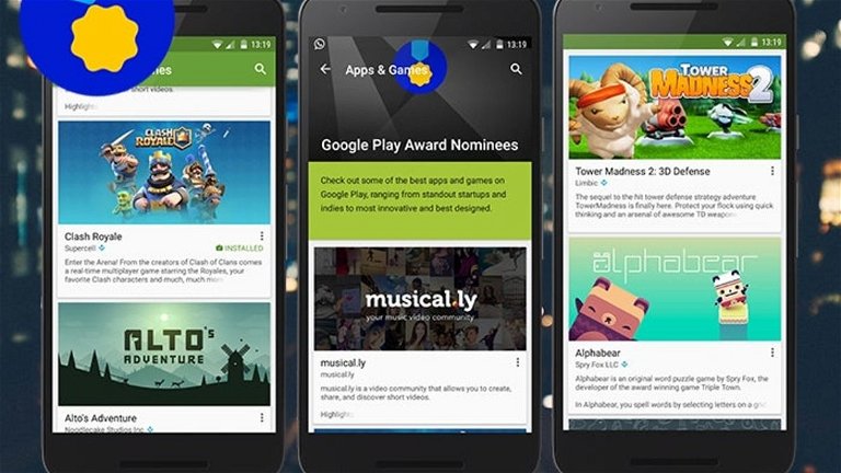 Llegan los Google Play Awards, los Oscars de aplicaciones