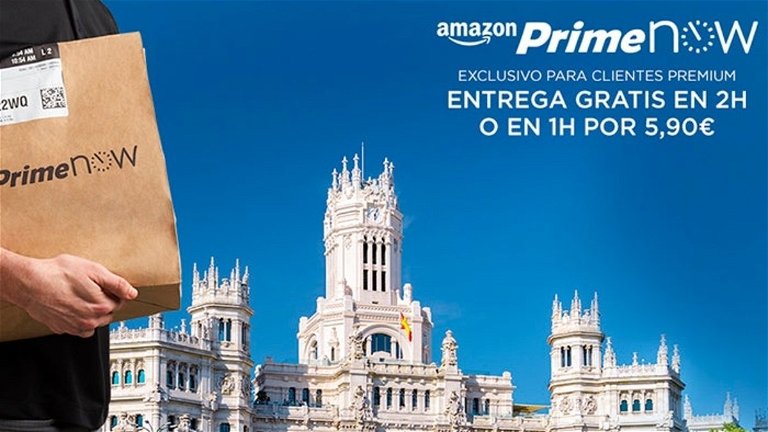 Amazon Prime Now llega a España: compra y recibe el pedido en dos horas o menos