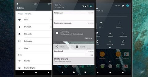 Descarga el mejor tema inspirado en Android 7.0 Nougat en tu móvil