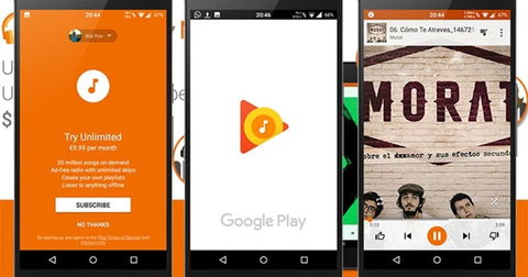Google amplía el plazo de prueba de YouTube Red y Google Play Music a 4 meses