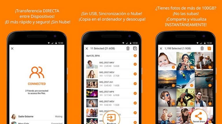 Sunshine, la aplicación para compartir archivos que hará que te olvides de la nube