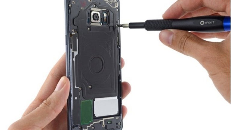 El Samsung Galaxy Note7 es uno de los smartphones más difíciles de reparar del mercado