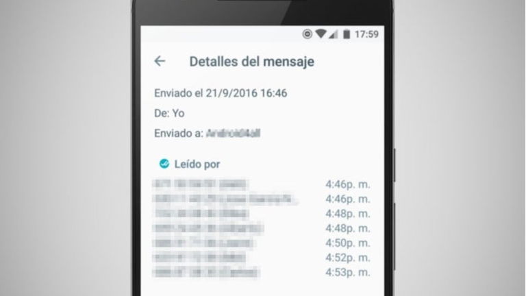 Cómo saber quiénes han leído un mensaje en un grupo de Google Allo