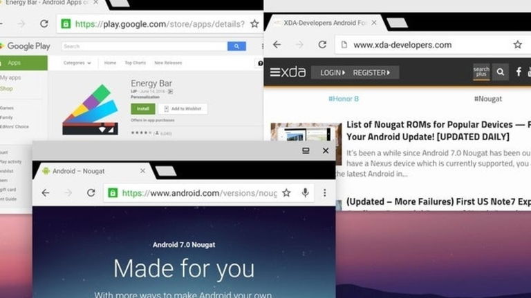 Con Parallel Windows puedes abrir dos ventanas de la misma app en Android 7.0 Nougat
