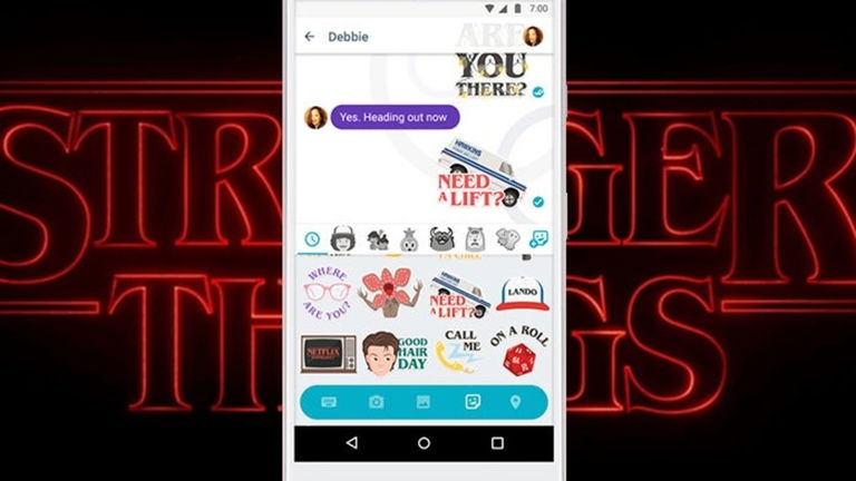 Stranger Things de Netflix ya tiene sus propios stickers en Google Allo