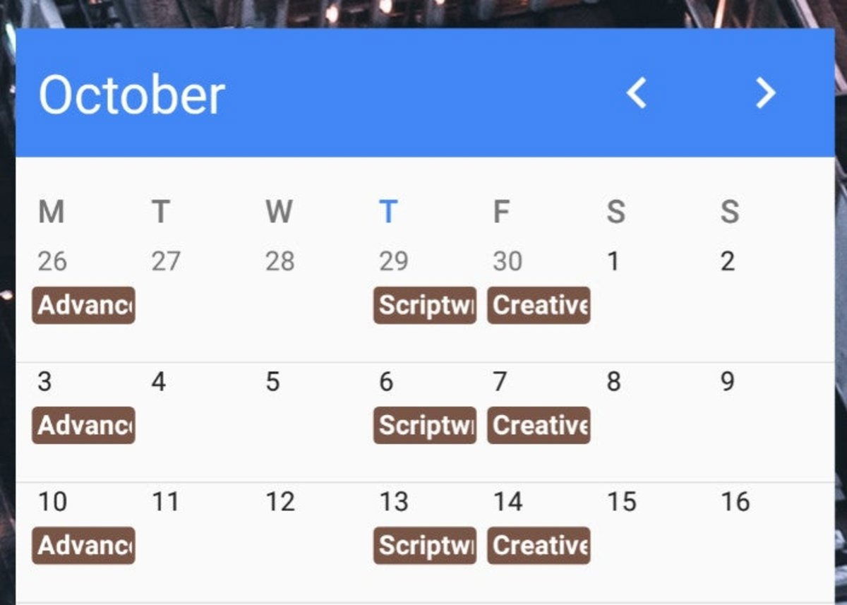 La nueva versión de Google Calendar incluye, por fin, un widget de