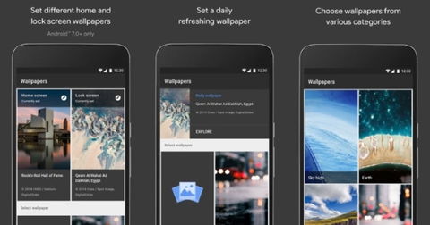 Descarga ya la nueva app de fondos de pantalla de Google, ¡es genial!
