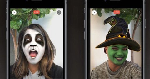 Facebook: Así son las máscaras y filtros para vídeos en directo, a lo Snapchat y Prisma