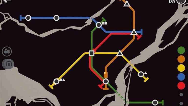 Mini Metro, un simulador de metro que ha triunfado en PC y ahora puedes jugar en Android