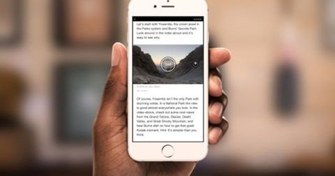 Los vídeos y fotos en 360 grados ya funcionan en Facebook Instant Articles