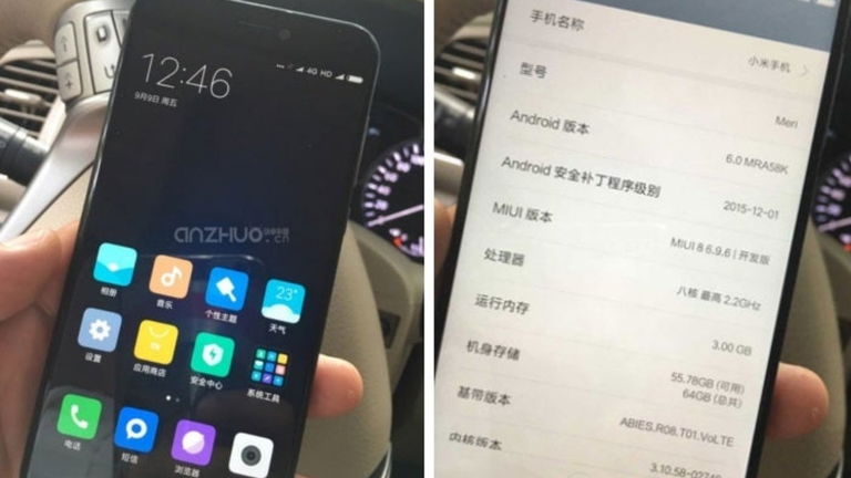 Este será el Xiaomi Mi 5c, un nuevo gama media con diseño metálico y MIUI 8