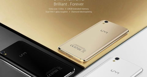 UMi Diamond: 5 pulgadas, 3 GB de RAM y Android 6.0 Marshmallow por solo 111 euros