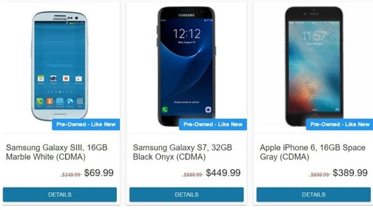 FreedomPop empieza a vender móviles restaurados