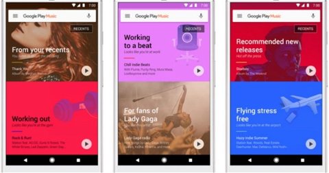 Descubre el nuevo y rediseñado Google Play Music