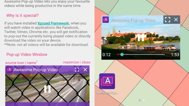 Aquí el mejor reproductor de vídeos de YouTube y Vimeo flotante para Android