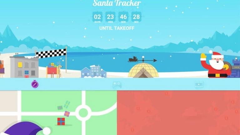 Google enciende la Navidad, aquí están todas las novedades de su app Sigue a Papá Noel