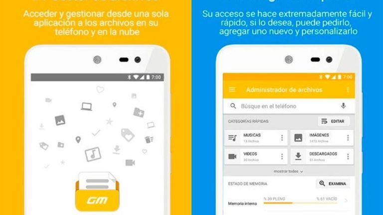 File Manager, un explorador de archivos simple y atractivo
