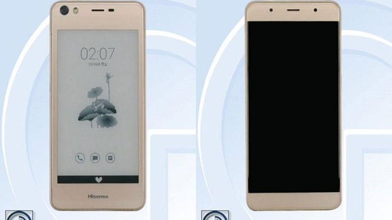 Hisense A2: doble pantalla, Super AMOLED de 5,5" y E-Ink de 5,2"