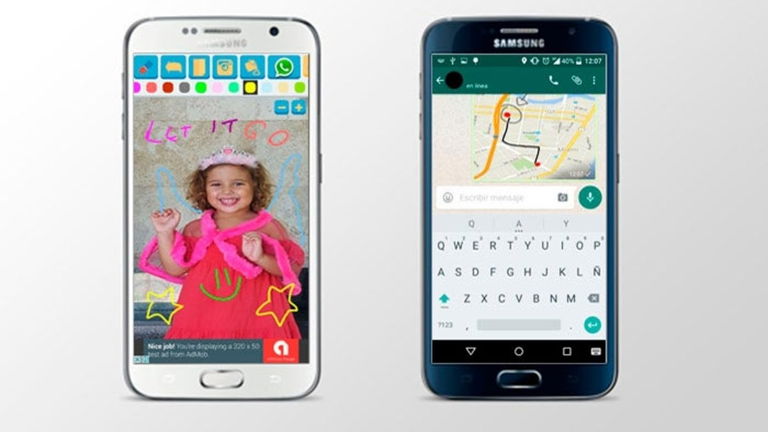 Esta app te permite mandar dibujos y notas manuscritas por WhatsApp