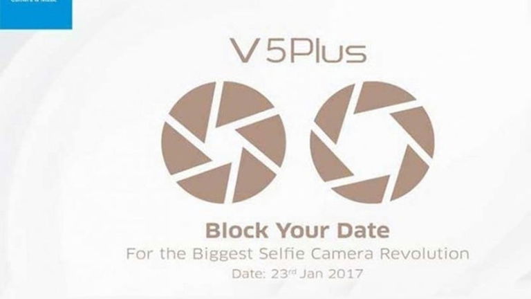 El Vivo V5 Plus y su doble cámara para selfies llegará al mercado este mes