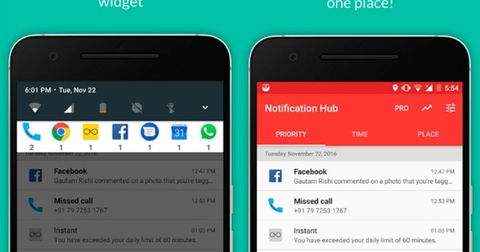 Notification Hub: la mejor forma de tener organizada nuestra barra de notificaciones