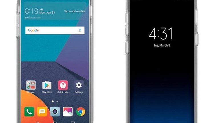 Los Samsung Galaxy S8 y LG G6 presumen de diseño en nuevas imágenes filtradas