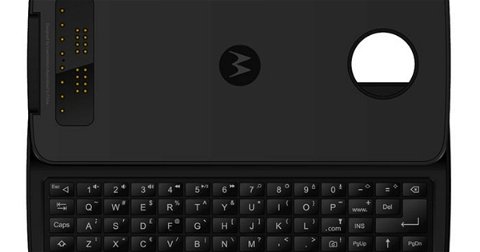 El Moto Mod que lleva un teclado físico QWERTY al Moto Z existe y queremos uno