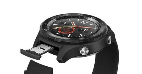 Este es el deportivo Huawei Watch 2 que se presentará el domingo 26 en el MWC