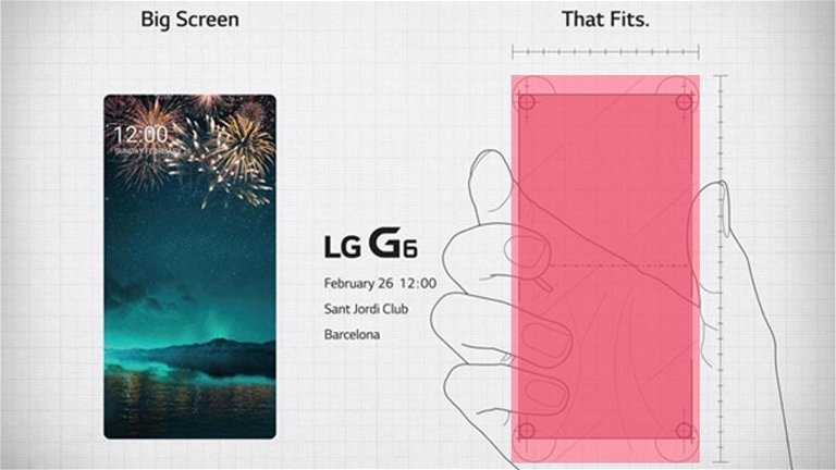 Filtrado el panel frontal del LG G6, parece que tendrá unos marcos muy finos