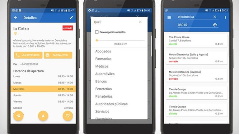 Esta es la app definitiva para conocer los horarios de cualquier negocio