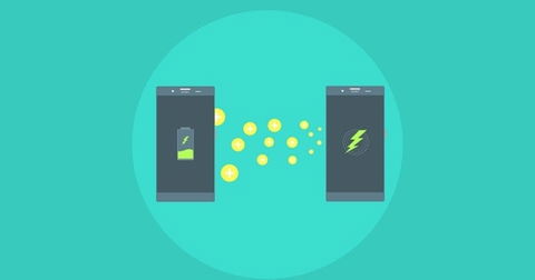 Esta idea de Sony para enviar energía y cargar móviles entre ellos sin cables es increíble