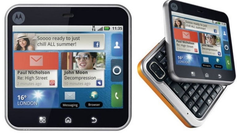 Así era el Motorola FLIPOUT uno de los móviles más raros que se hicieron jamás