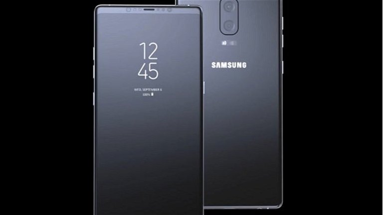 Samsung Galaxy Note 8, así es su enorme panel frontal