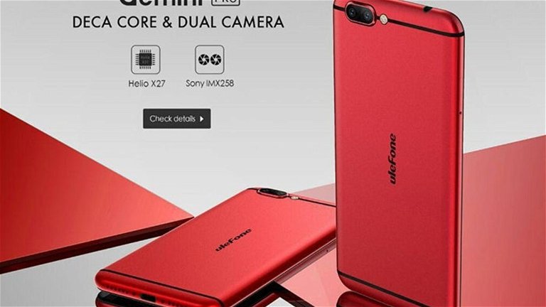 ¿Un smartphone con doble cámara por 200 euros? Pues el Ulefone Gemini Pro es tu opción