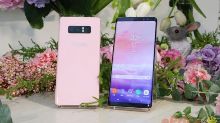 Este es el nuevo color del Samsung Galaxy Note 8