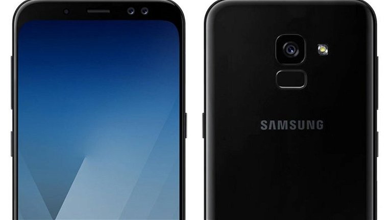 Este sería el diseño de los Samsung Galaxy A de 2018 con "pantalla infinita"