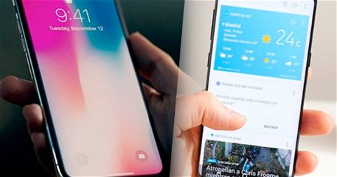 La solución de Samsung para evitar copiar el 'notch' del iPhone X
