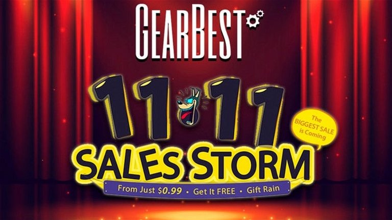 Aprovecha los enormes descuentos en el 11.11 de GearBest